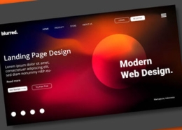 web design trends featured graphic