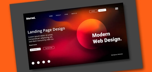 web design trends featured graphic